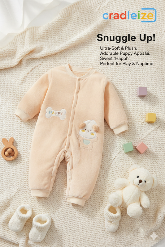 Polyester Filled Romper (Happy)
