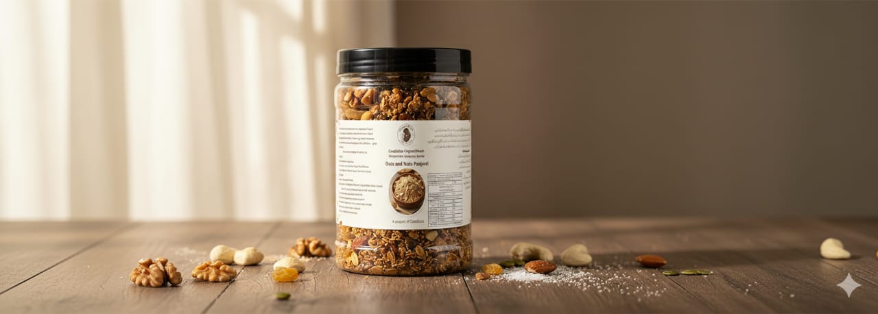 OrganiMum Oats and Nuts Panjeeri Freshly Made on Order