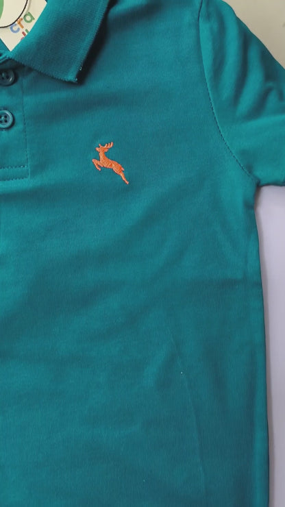 Pique Cotton Polo Shirt